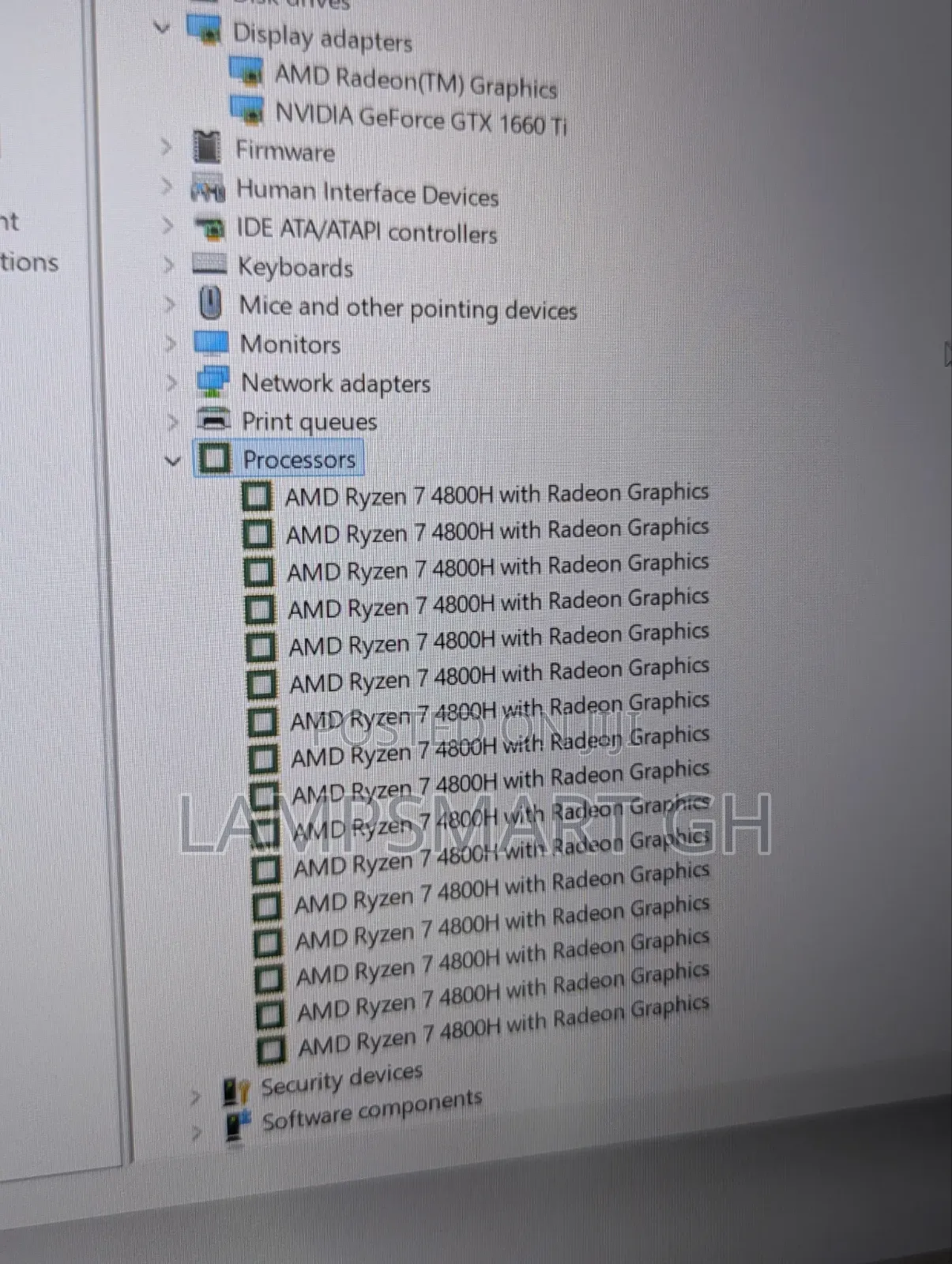 Laptop Asus TUF Gaming A15 8GB AMD Ryzen 7 SSD 256GB