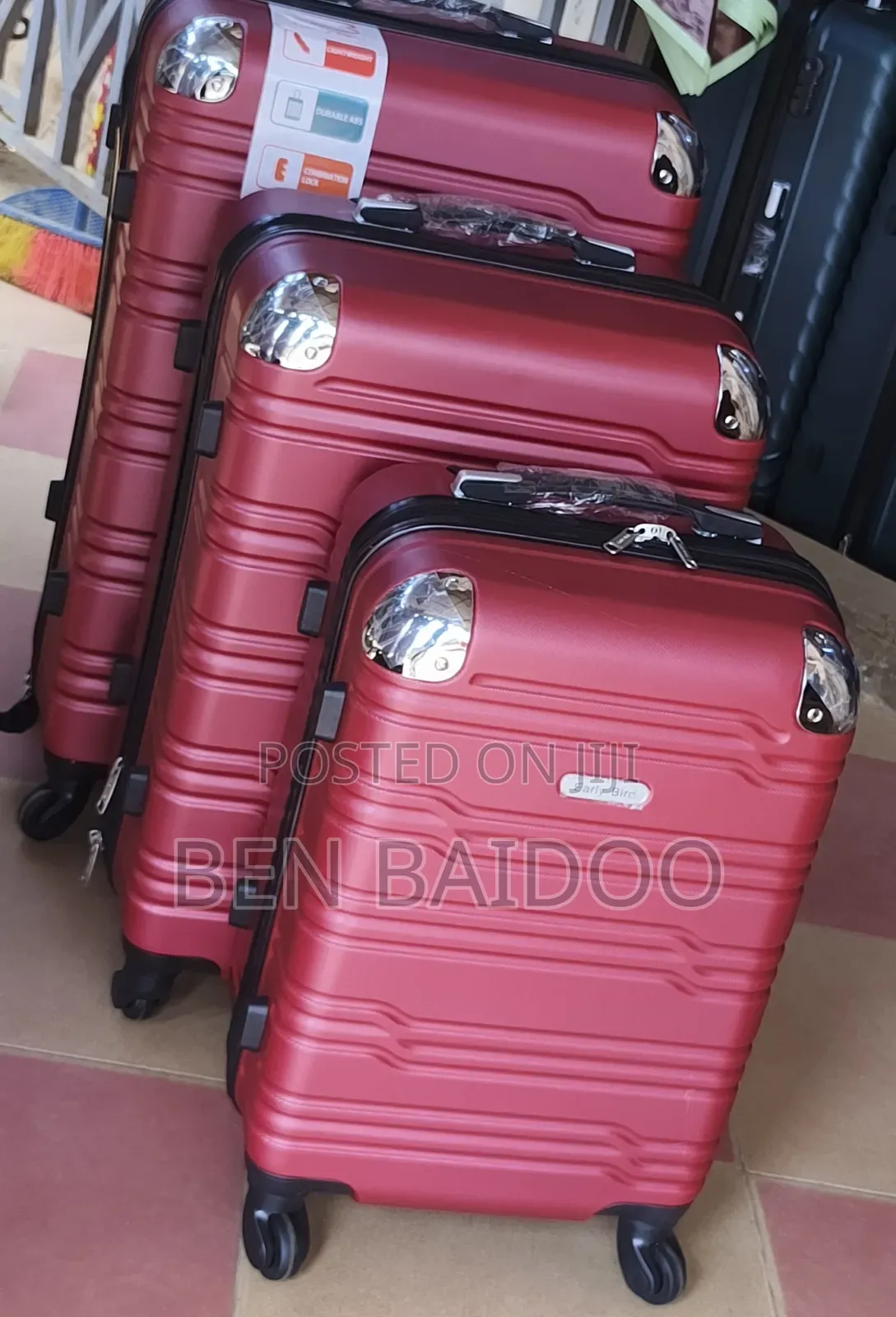 Original Plastic Travelling Luggage 3in1 (Comfort, Luxury & Lifestyle)