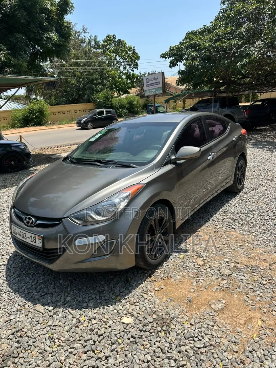 Hyundai Elantra 2013 Gray
