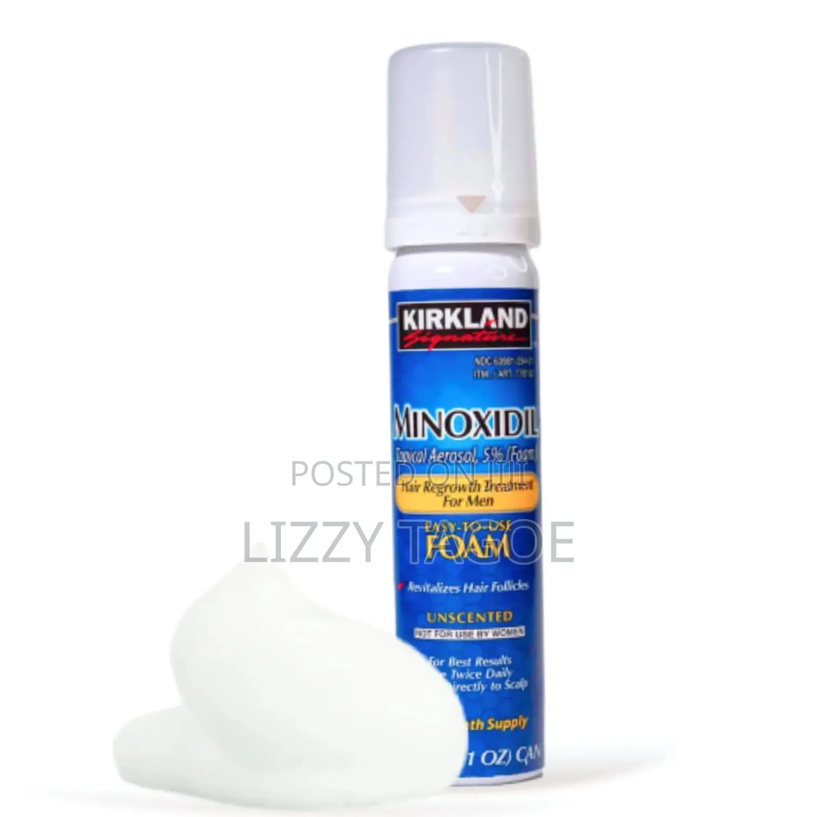 Kirkland Foam (Quick Dry /Works Faster -for Hairline and Beard Growth)