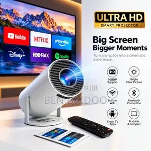 Ultra HD Smart Projector (Android Built-in OS)