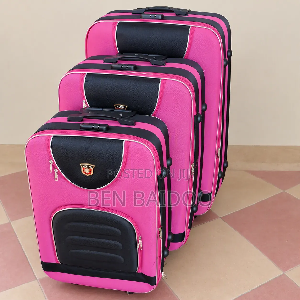 Traveling Bags 3in1 Fabric (Good Quality)