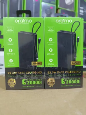 Oraimo PowerNova L22 20000mAh Power Bank
