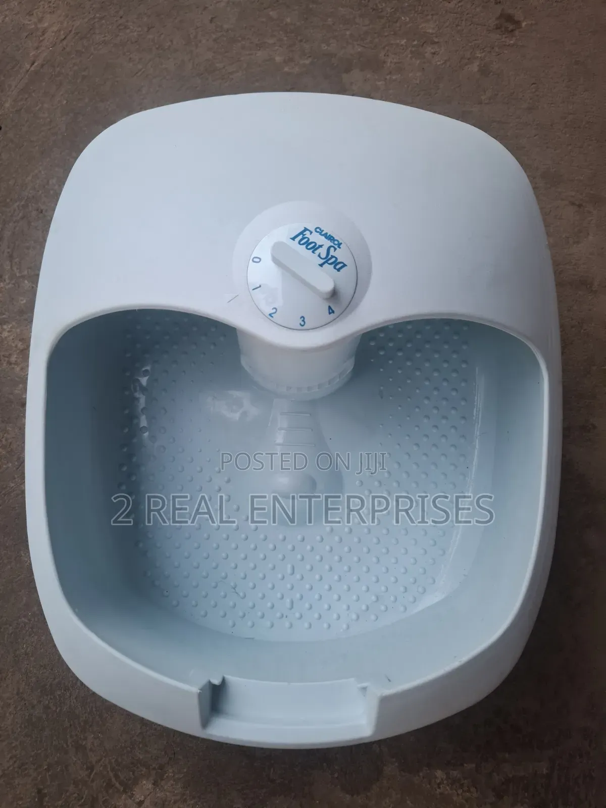 Clairol Electric Heated Foot Spa & Bubble Bath Massager