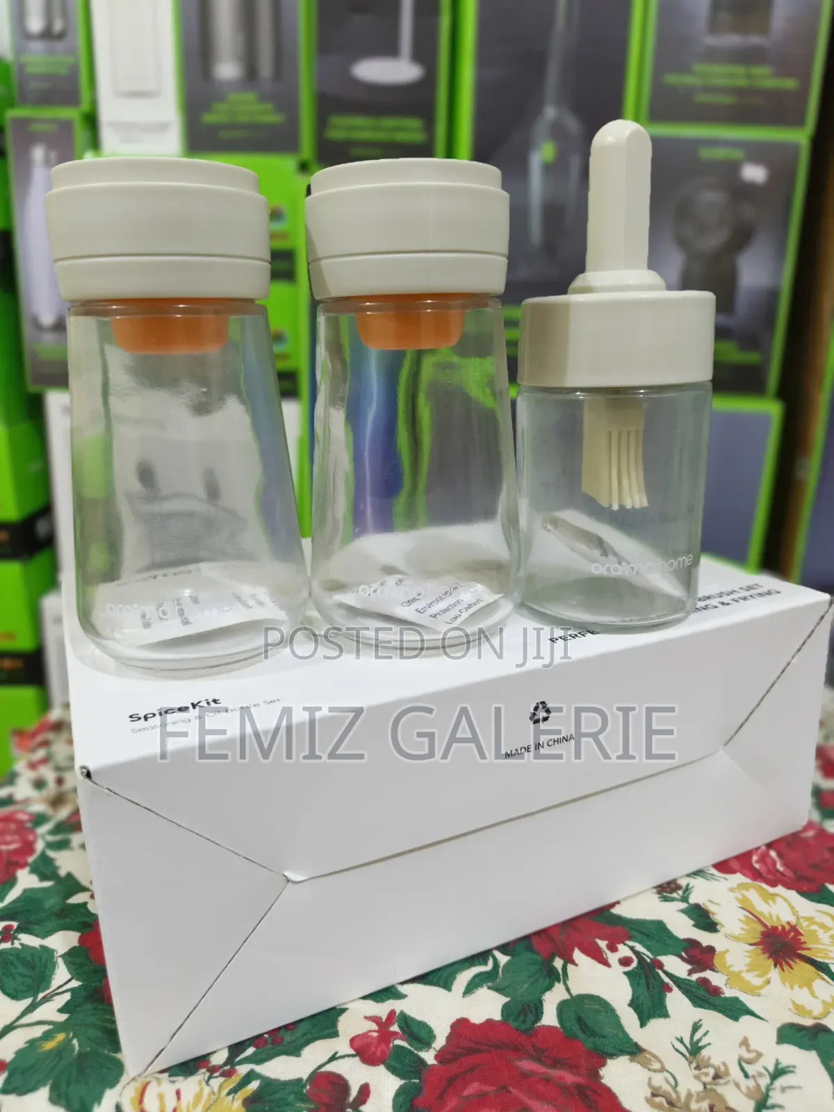 Oraimo SpiceKit Smooth Versatile Seasoning & Oil Bottle Set-3pcs