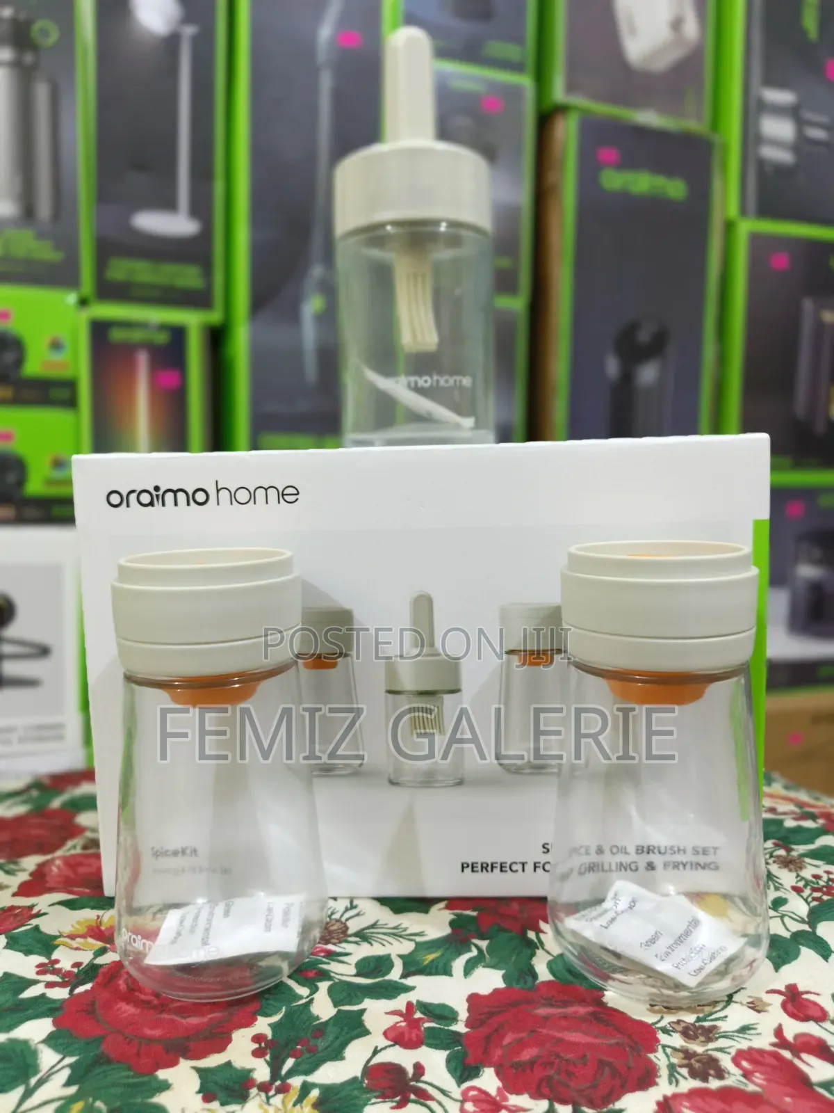 Oraimo SpiceKit Smooth Versatile Seasoning & Oil Bottle Set-3pcs