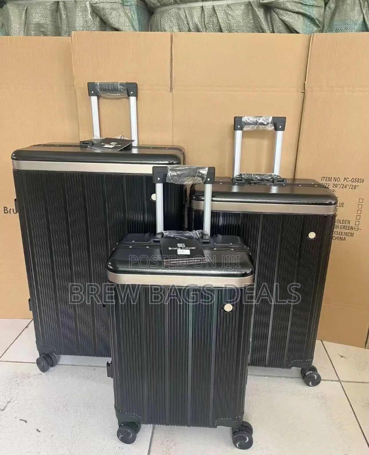 Premium Quality Goodpartner 3set Zipless Aluminum Locks Traveling Bag