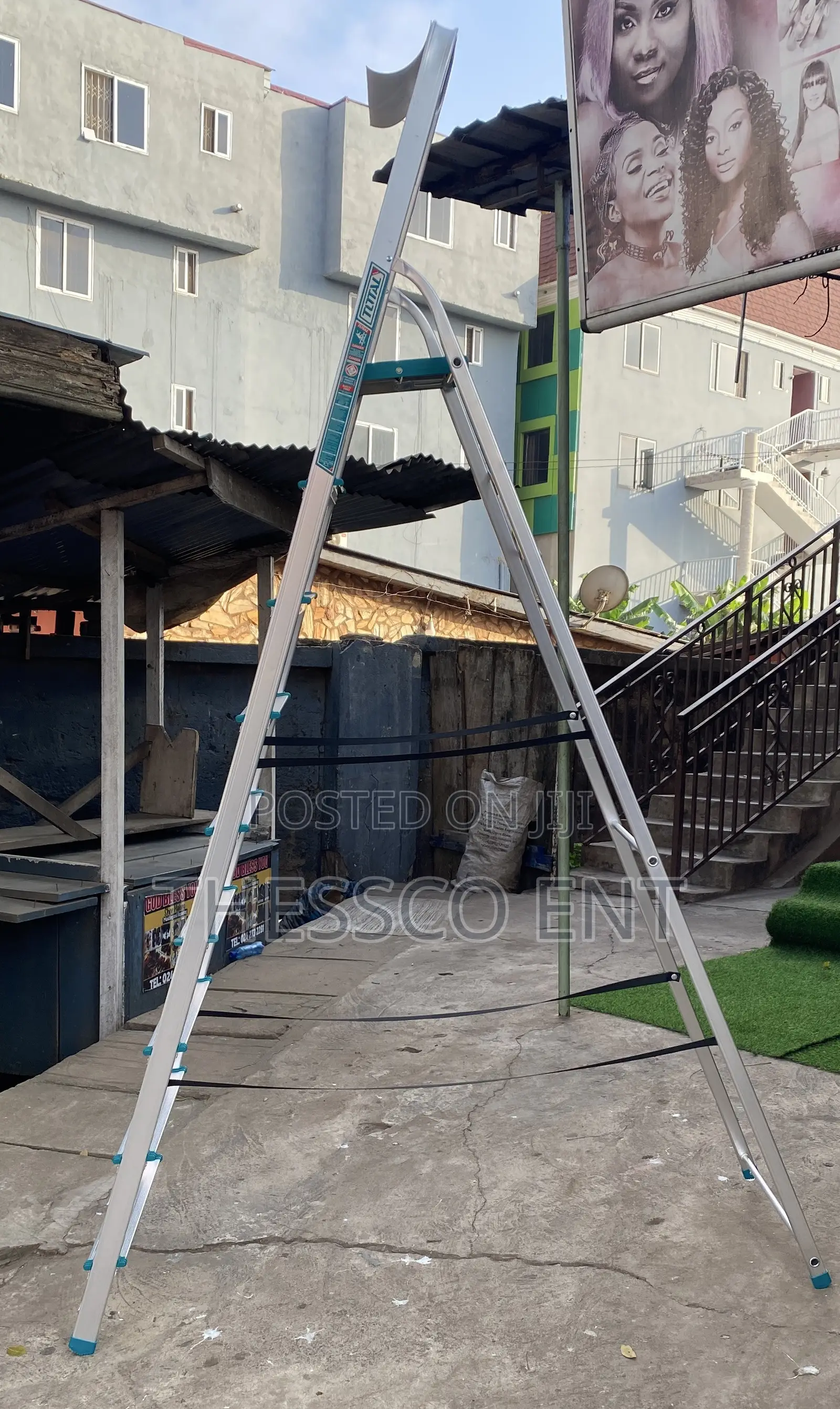 Household Ladder 9steps Total
