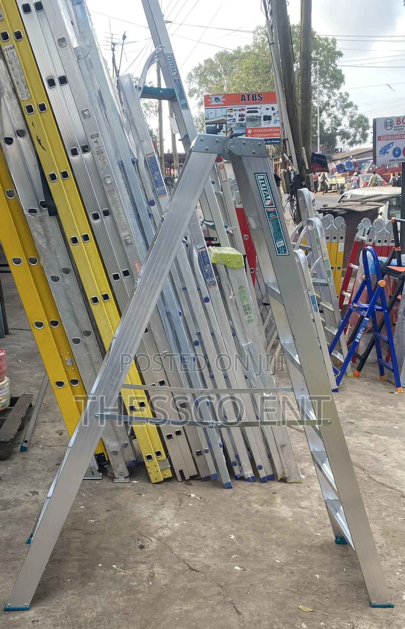 2x7 Double Side Ladder