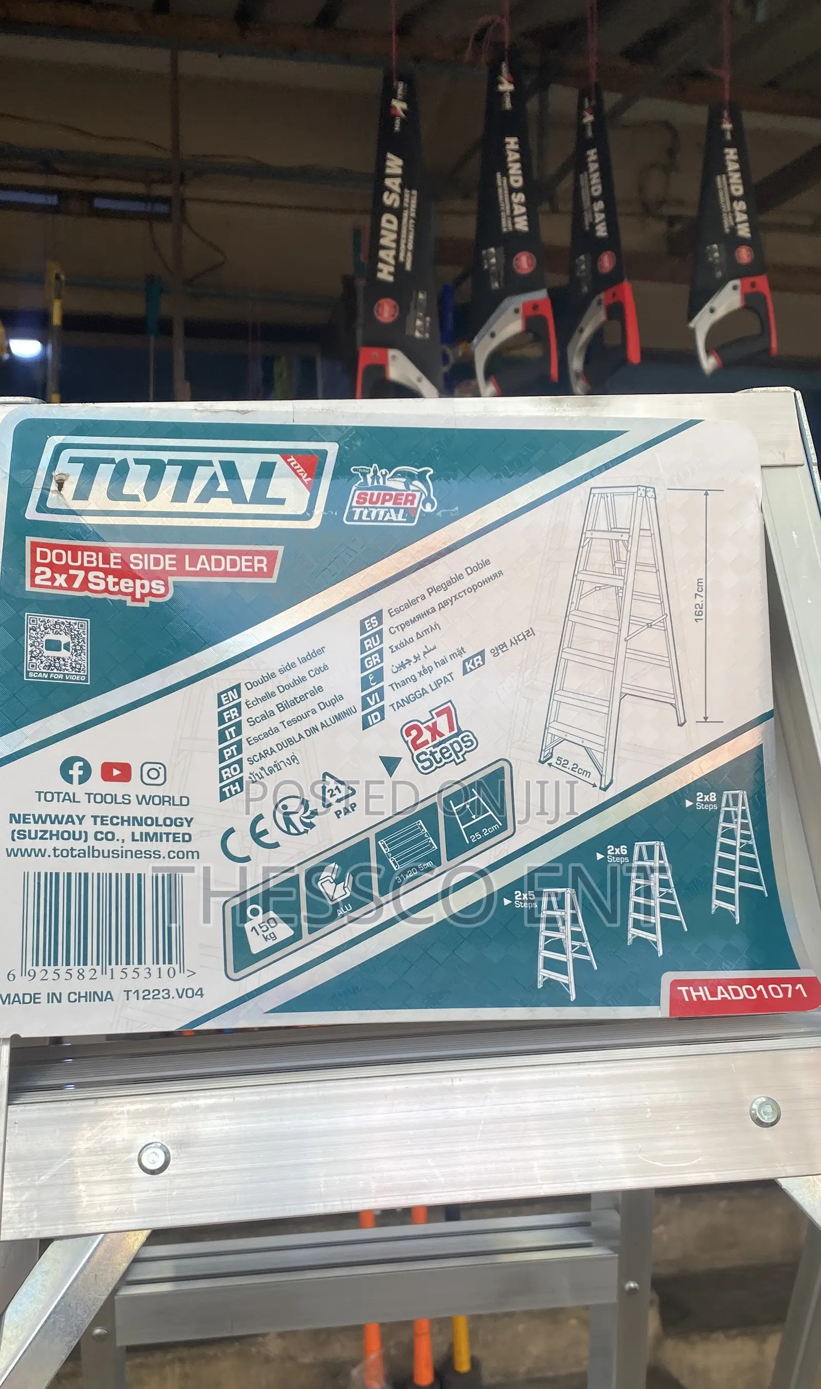 2x7 Double Side Ladder
