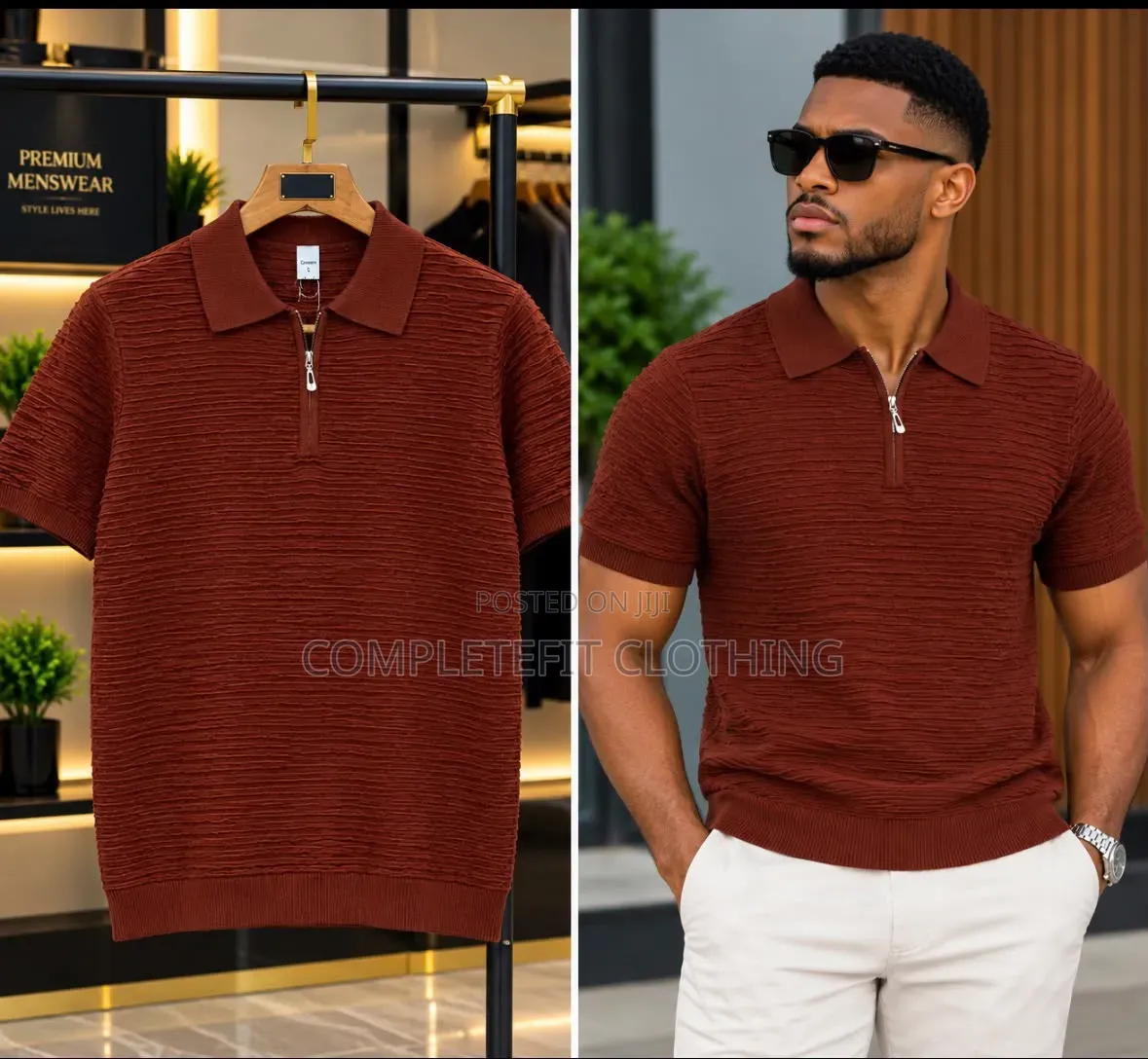 Men's Knitted Shirts Available