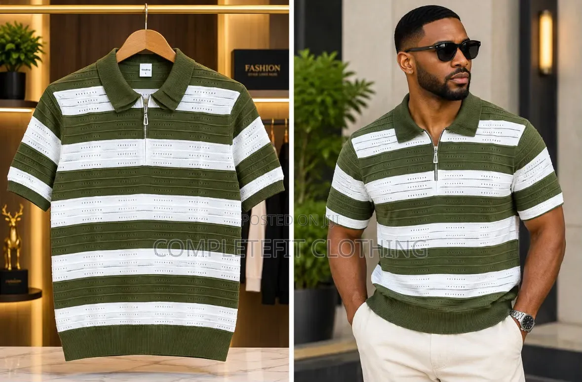 Knitted Shirts Available in Sizes and Different Designs