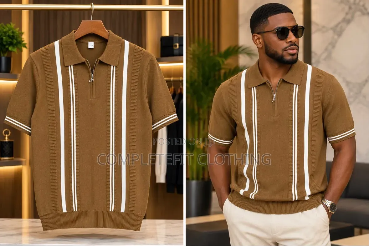 Knitted Shirts Available in Sizes and Different Designs