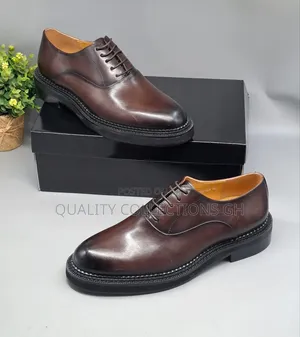 Authentic Coffee Leather Shoe