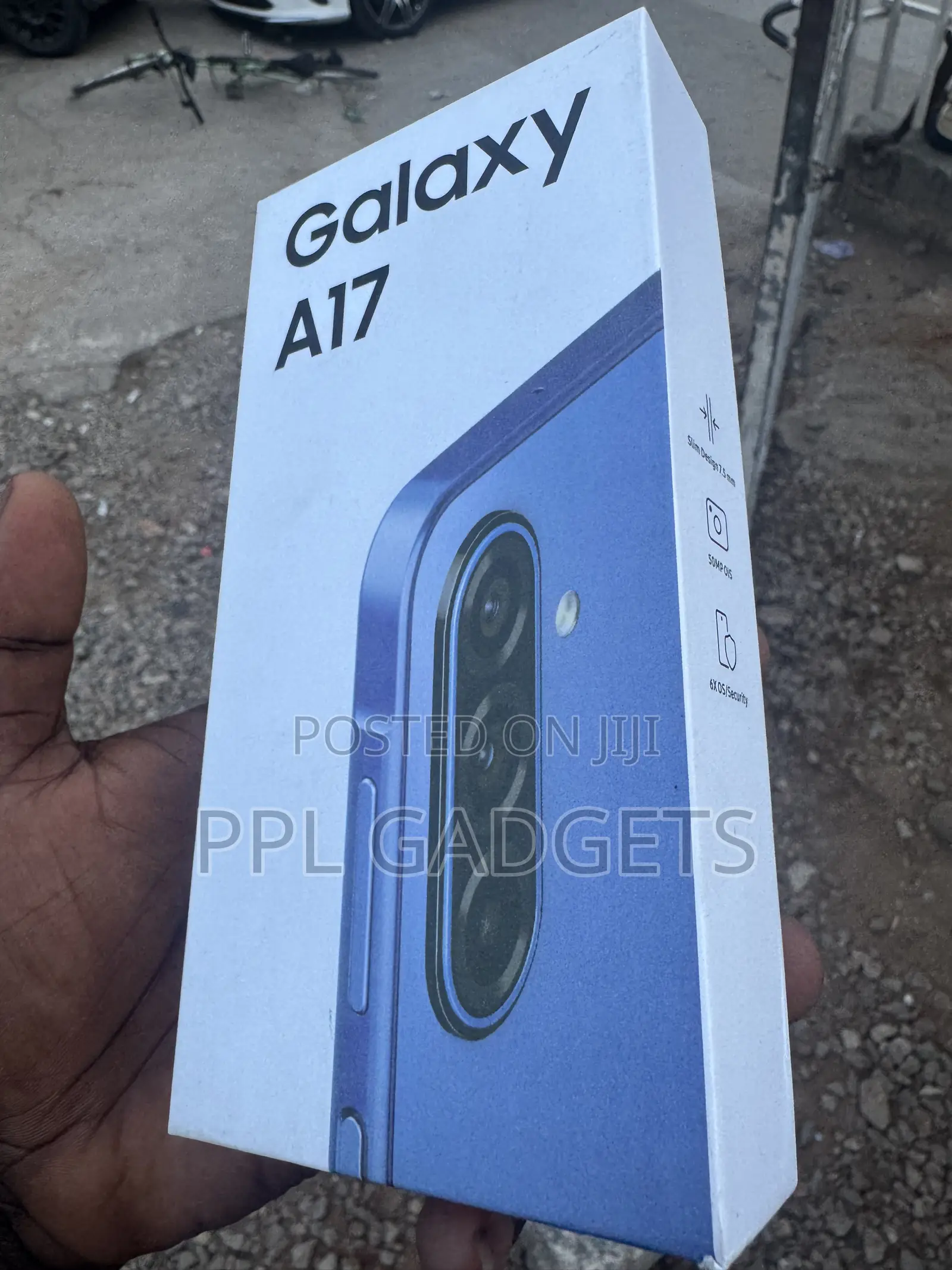 New Samsung Galaxy A17 5G 256 GB Blue