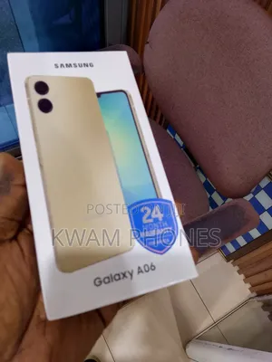 New Samsung Galaxy A06 128 GB Black