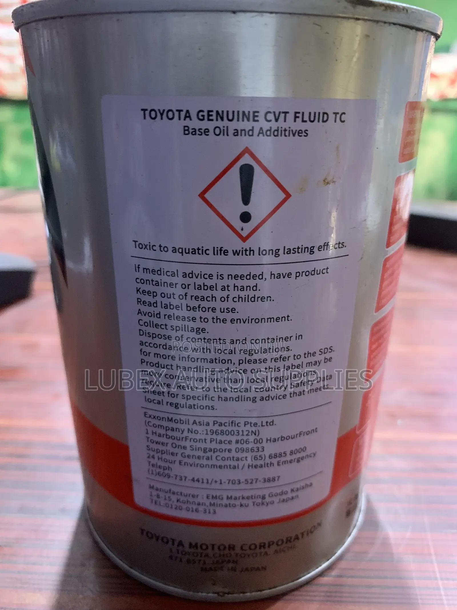 Toyota Tc CVT Fluid 1l