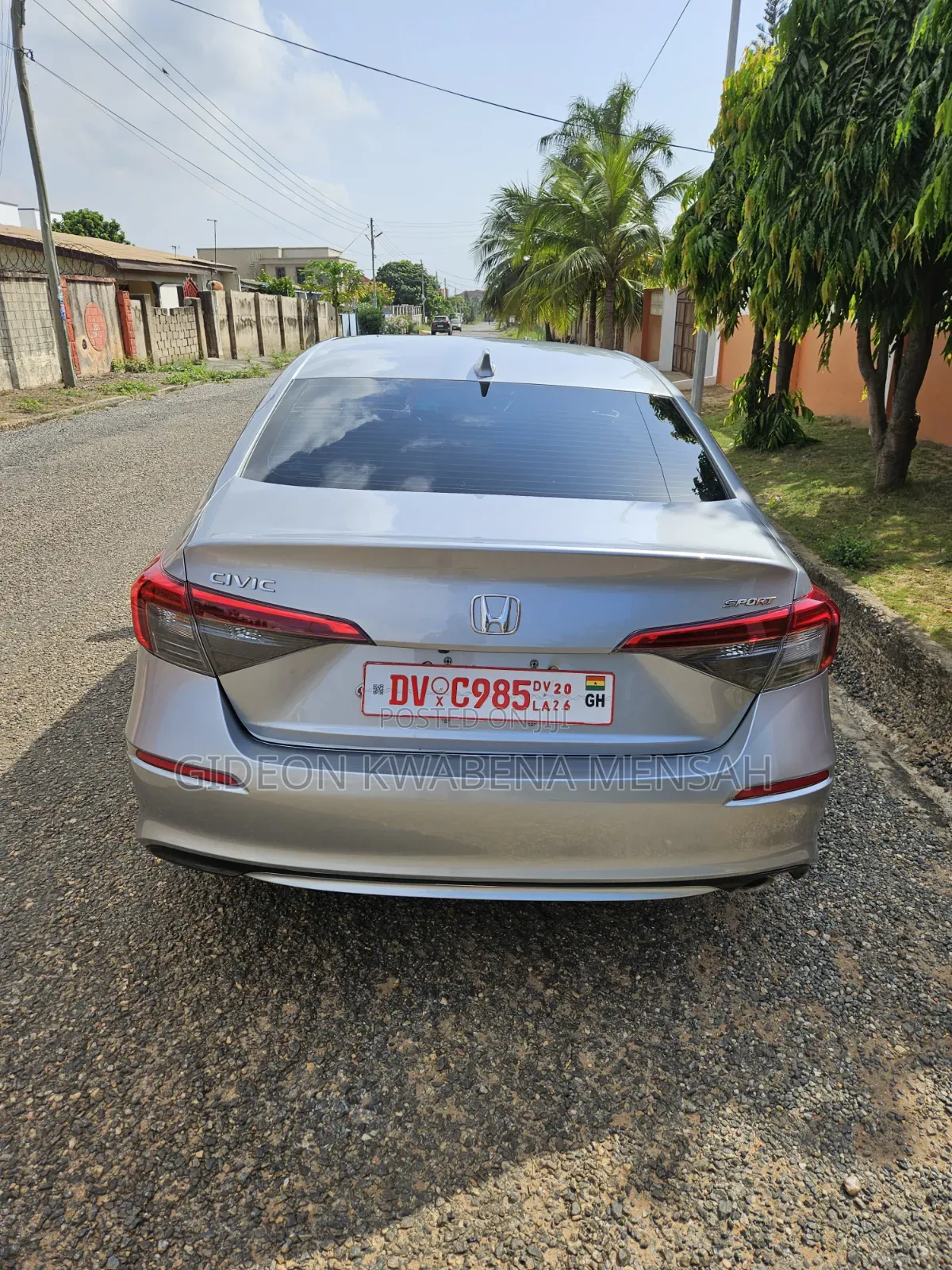 Honda Civic Sport 2022 Silver