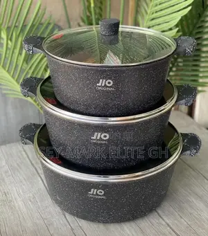 3 Set JLO Granite Nonstick Cookware (Big Sizes)