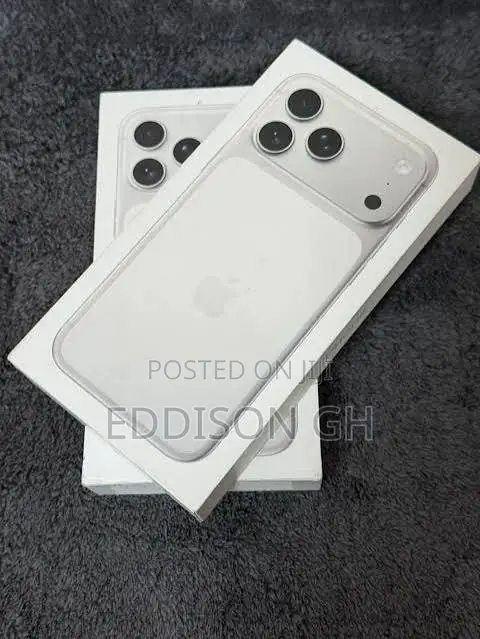 New Apple iPhone 18 Pro Max 1 TB Silver