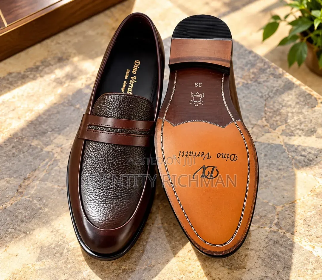 Leather Penny Loafer-Shoe Available