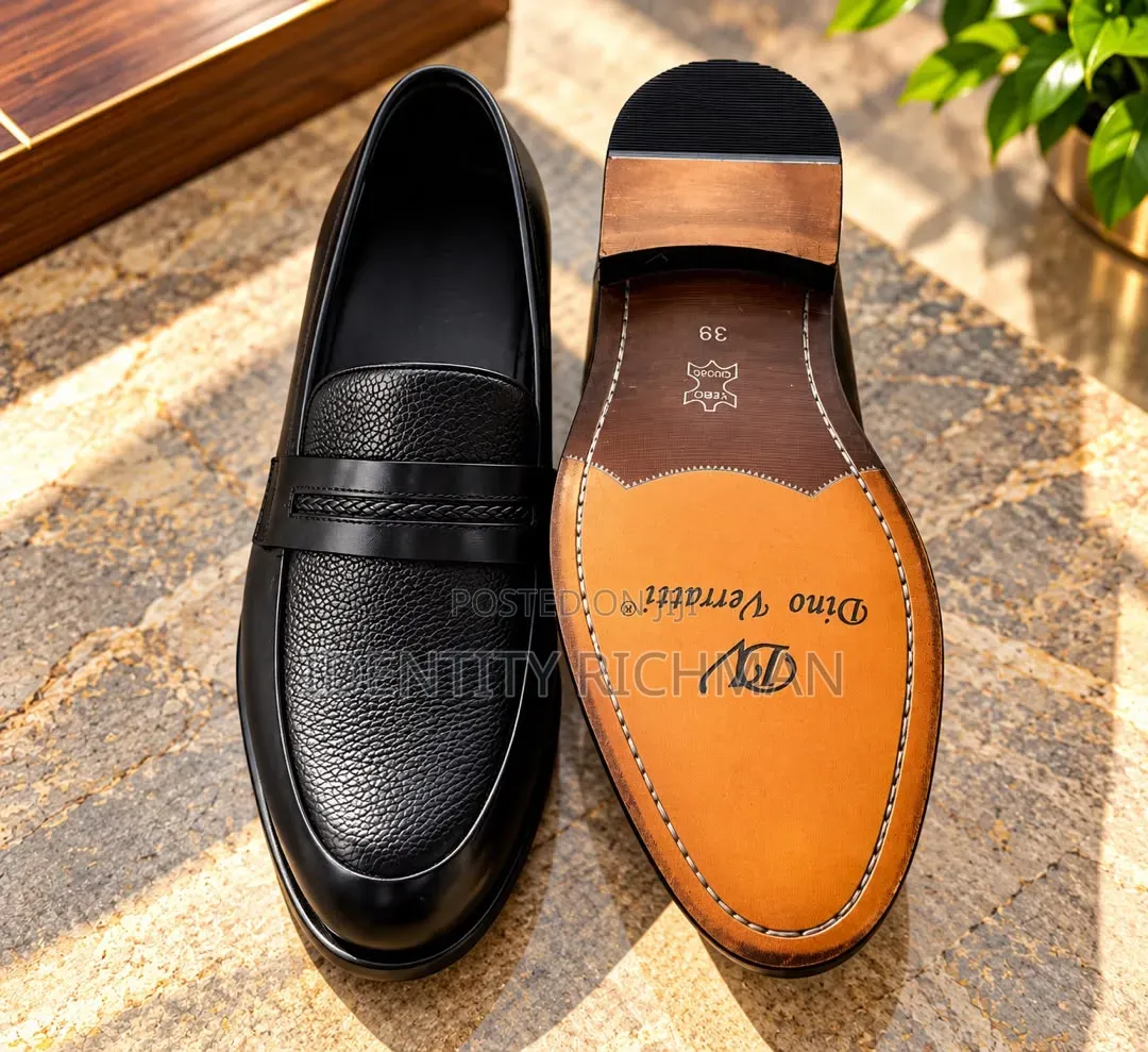 Leather Penny Loafer-Shoe Available