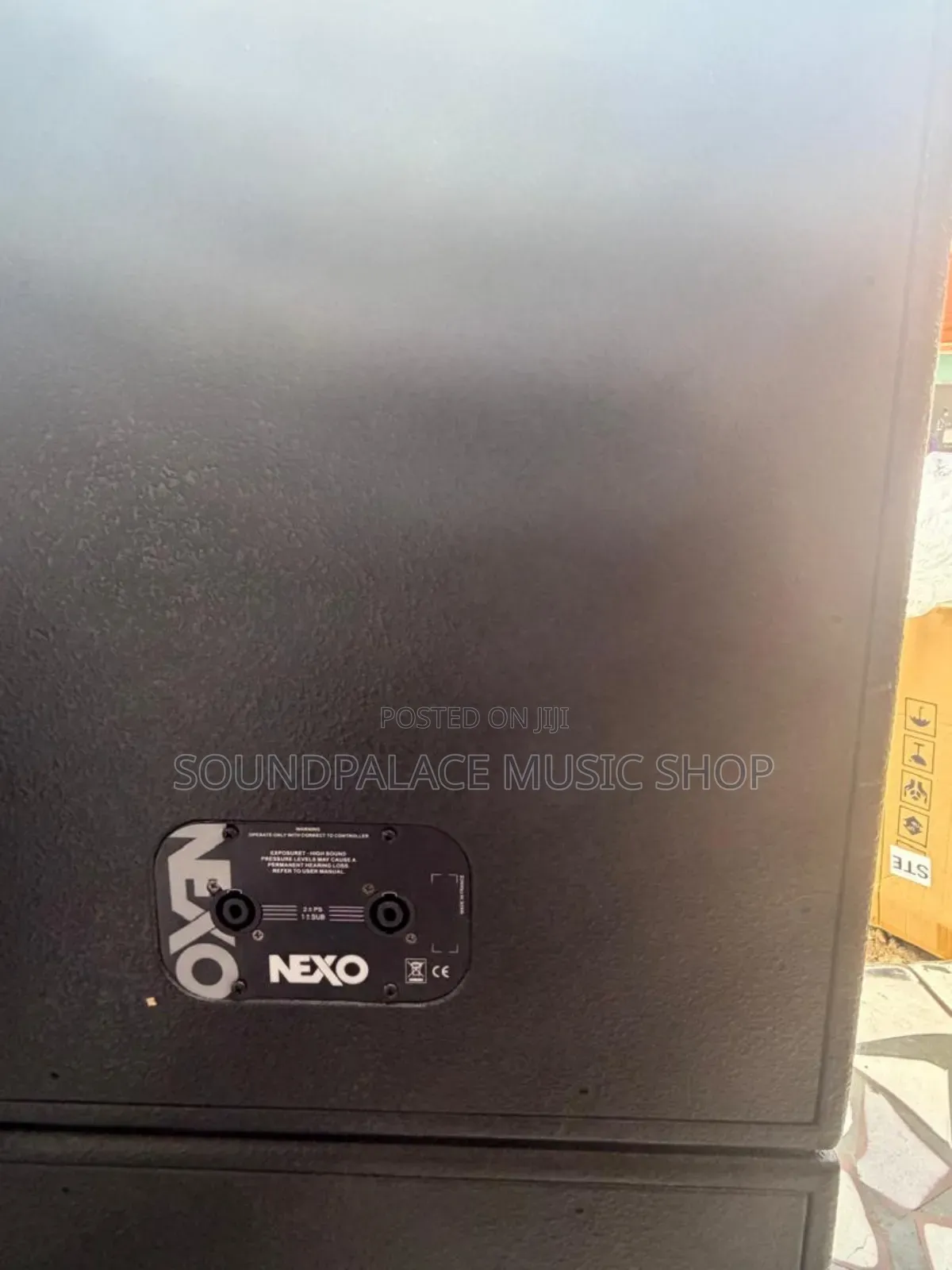 Nexo Single Bass Speakers ( 1pair)