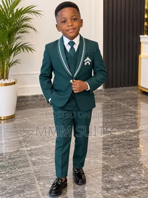 Quality 3-Piece Tuxedo Children Boys Suit