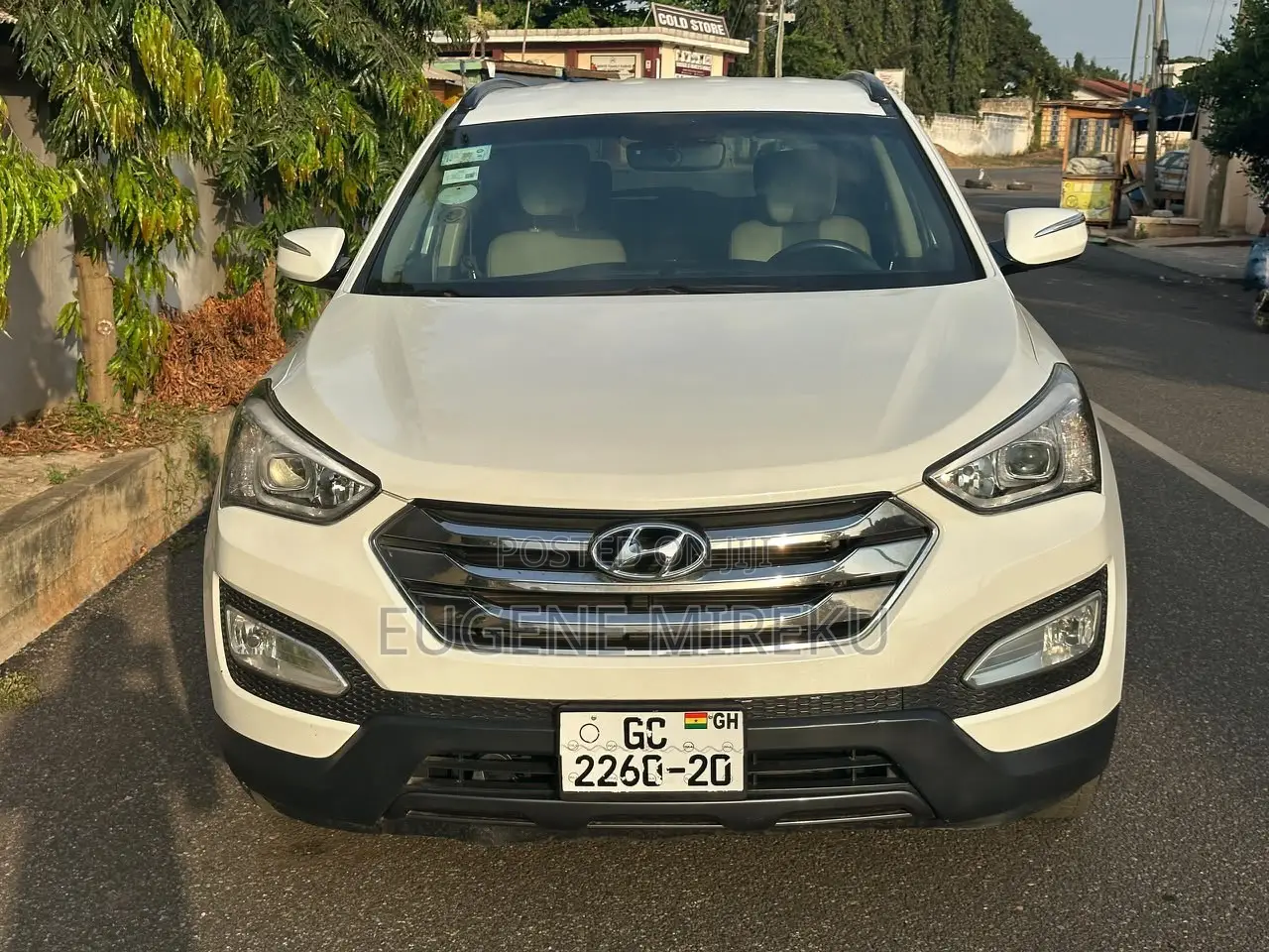 Hyundai Santa Fe 2016 White