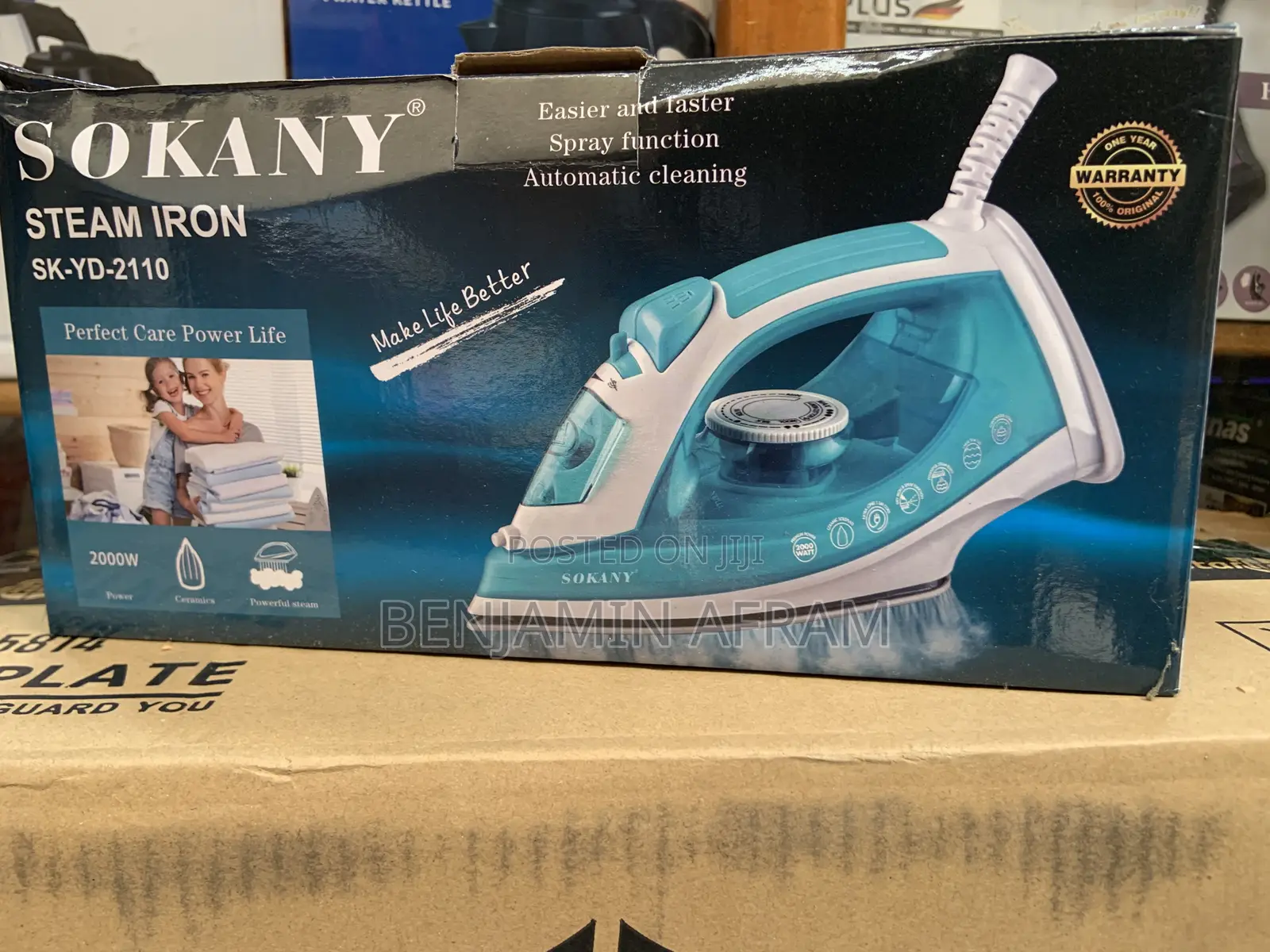 Automatic Cleaning Iron