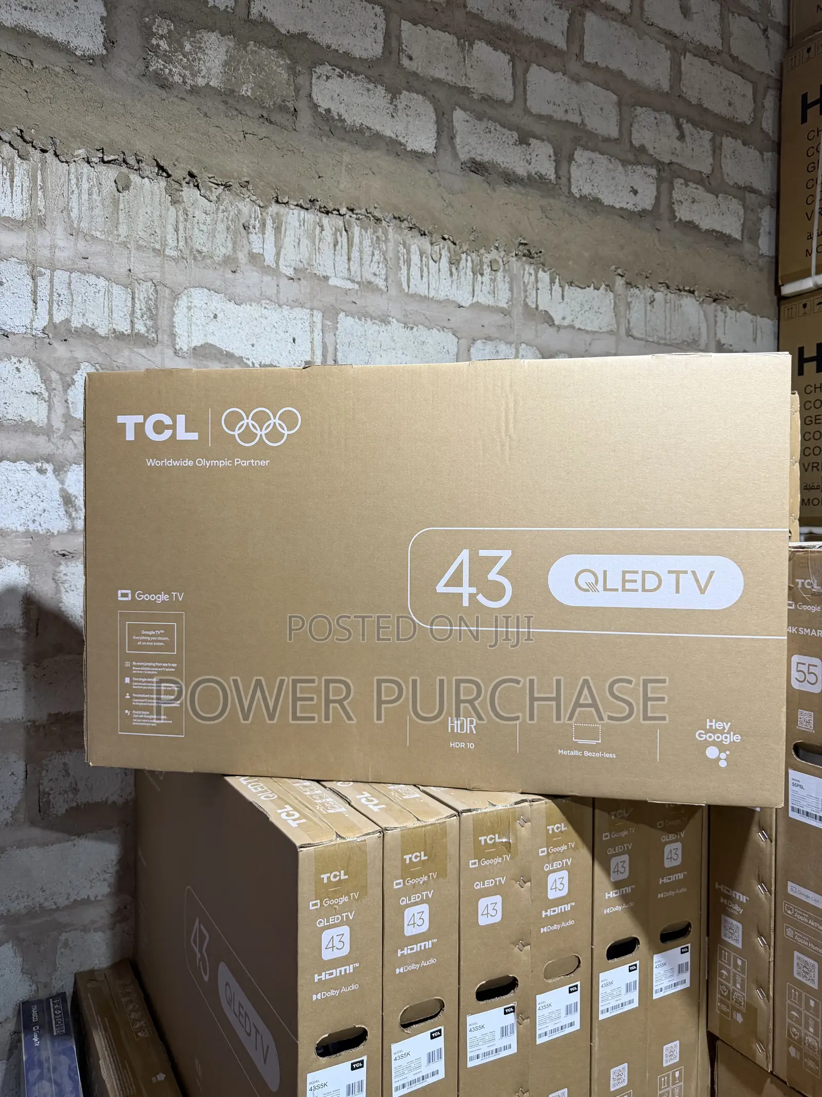  TCL 43” S5k Qled Smart TV