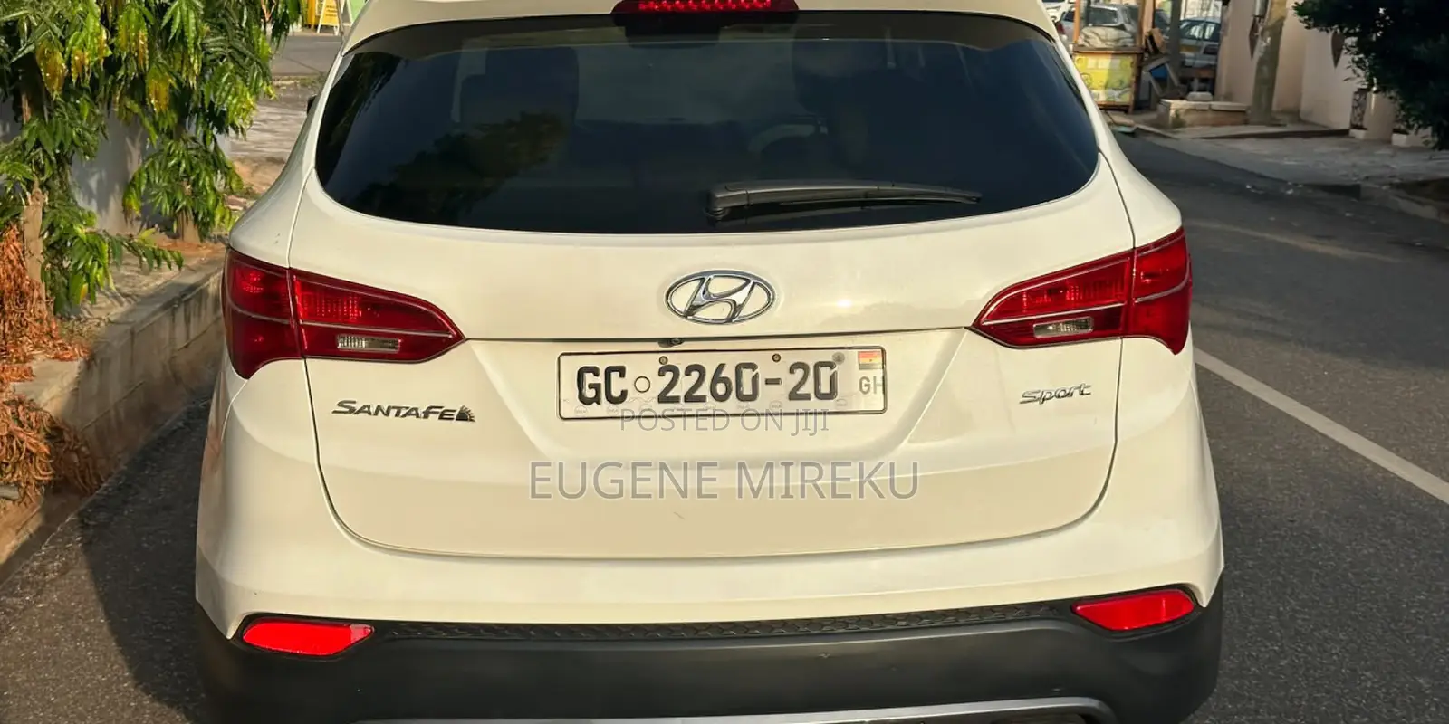 Hyundai Santa Fe 2016 White
