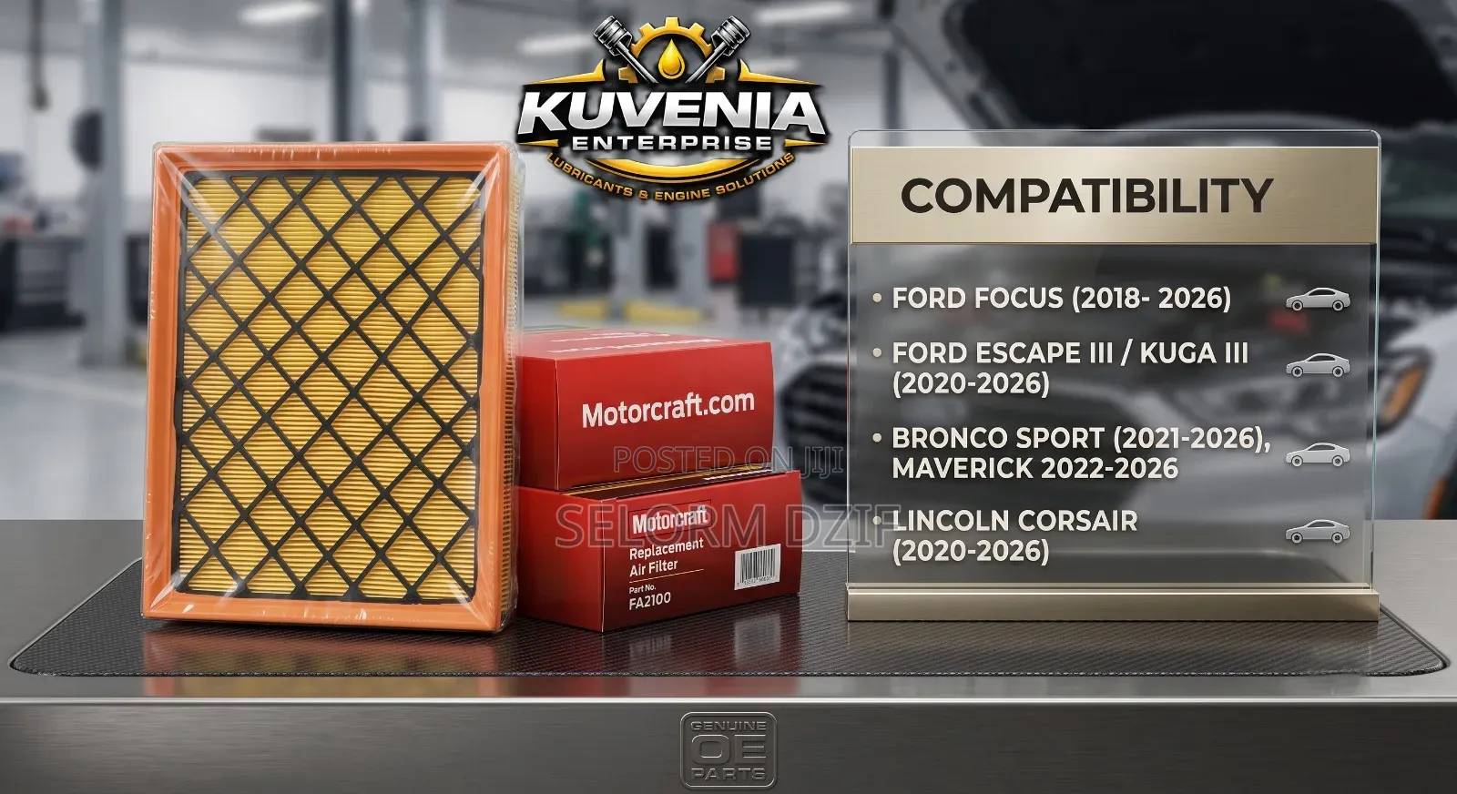 Motorcraft Engine Air Intake Filter