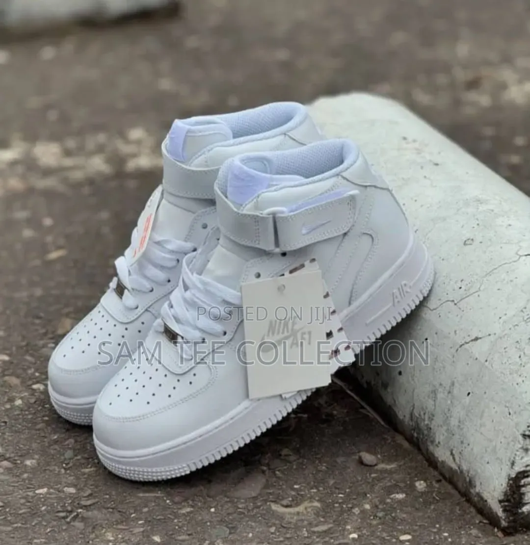 Nike Air Force 1 High All Black/ All White