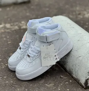Nike Air Force 1 High All Black/ All White
