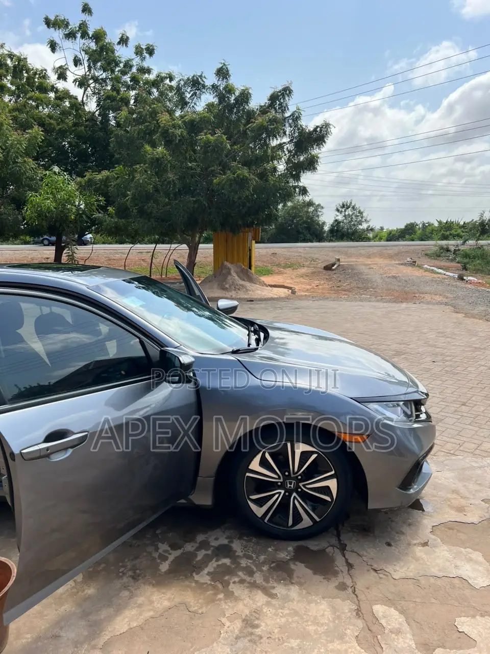 Honda Civic EX Sedan 2018 Gray