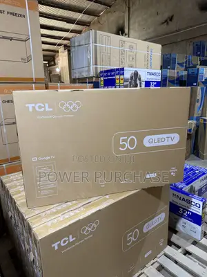  TCL 50” Qled Smart TV – Google TV