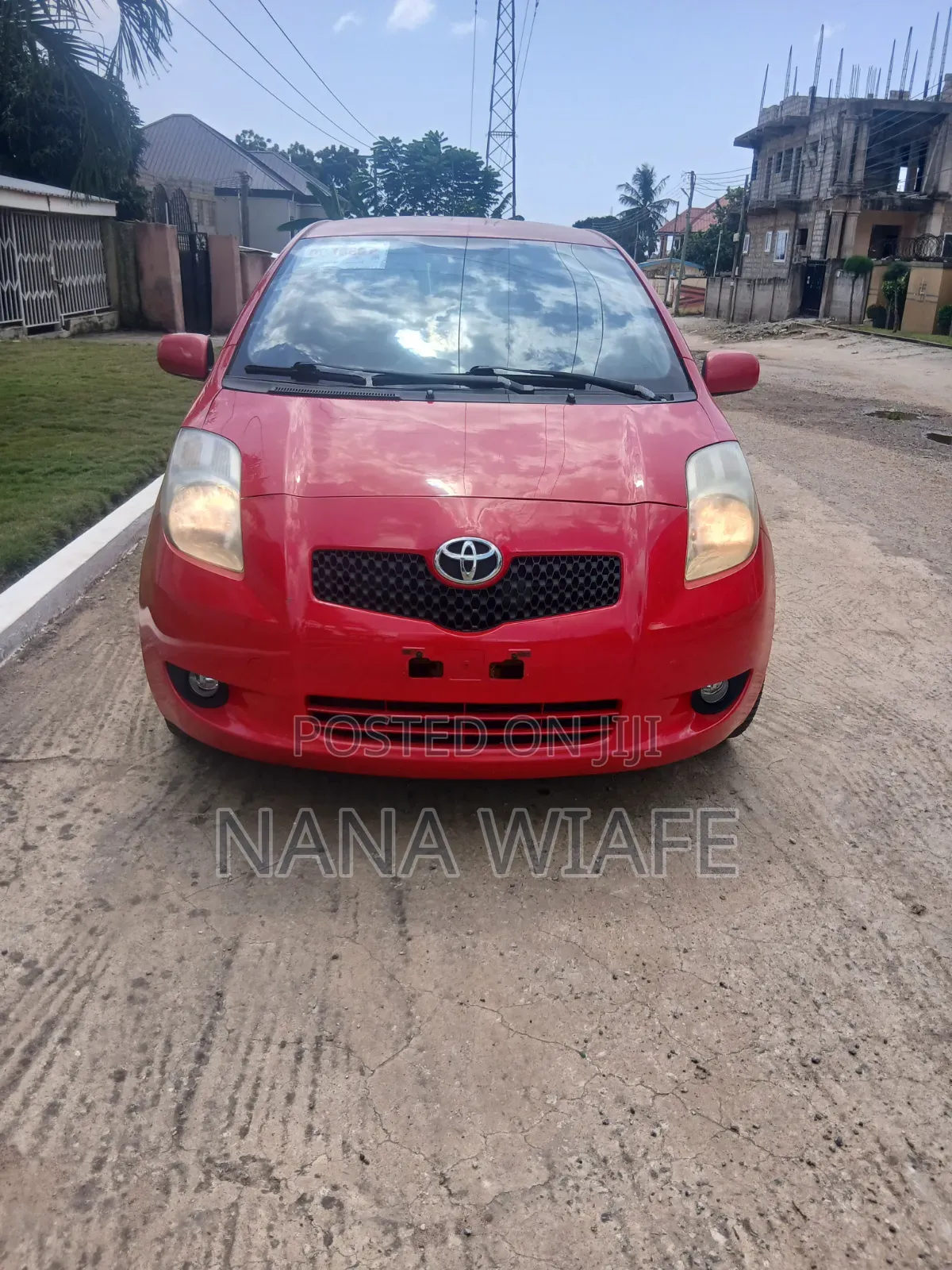 Toyota Yaris 2008 Red