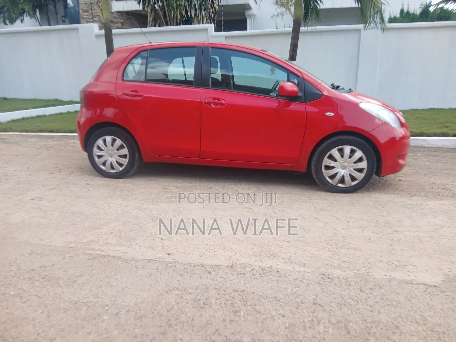 Toyota Yaris 2008 Red
