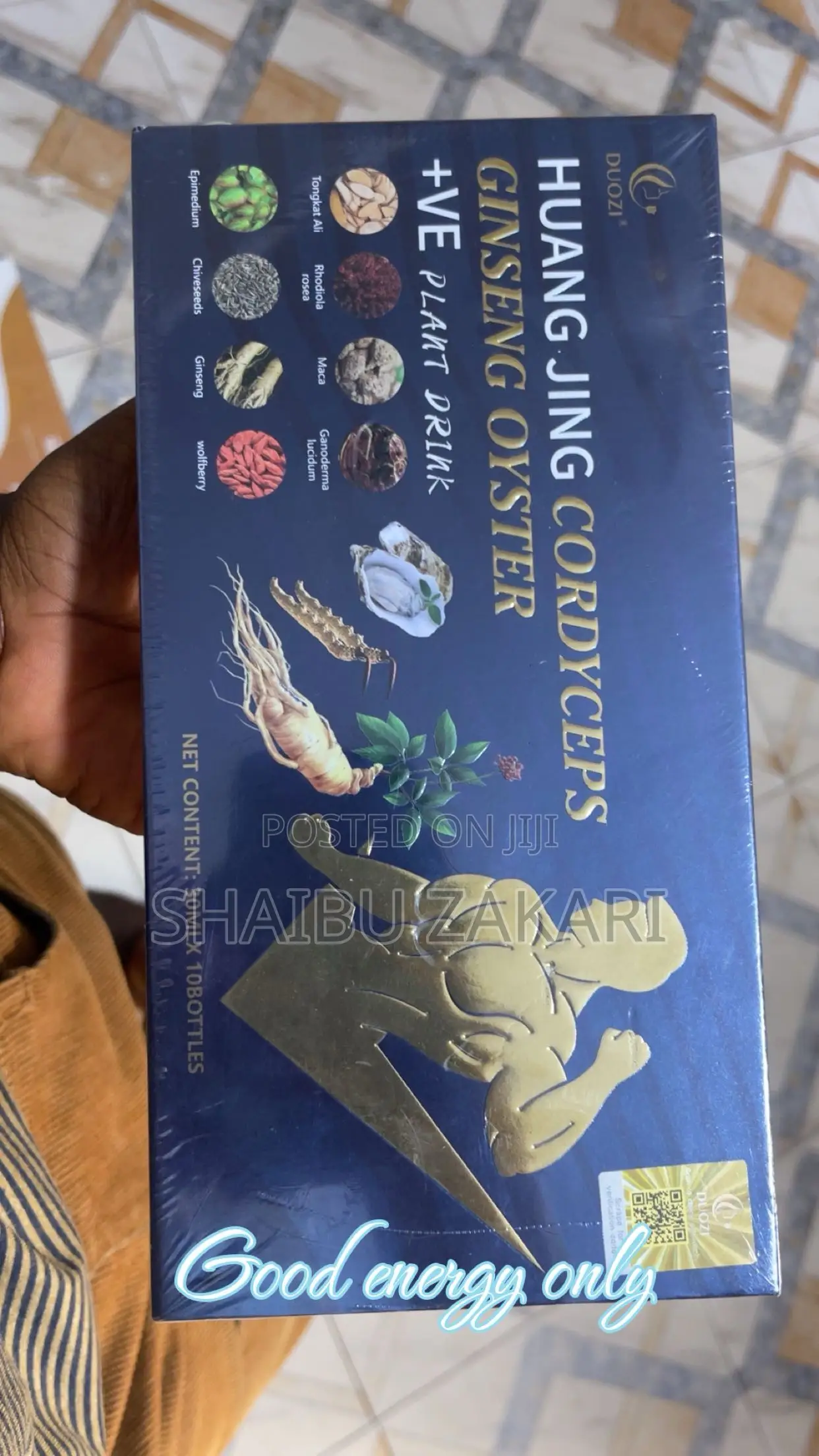 Huang Jing Cordyceps Ginseng Oyster