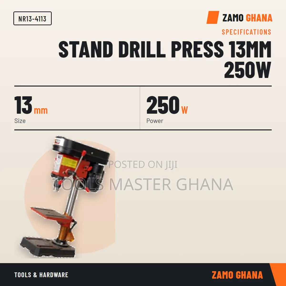 Stand Drill Press 13Mm 250W - NR13-4113