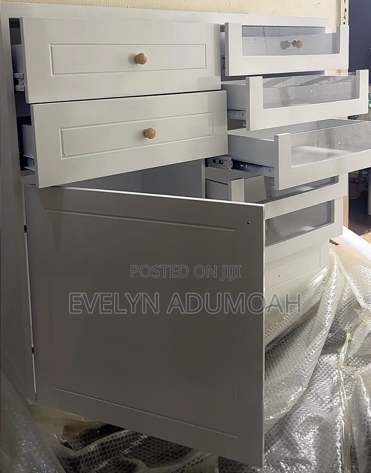 Nail Polish Cabinet / Salon Storage Cabinet