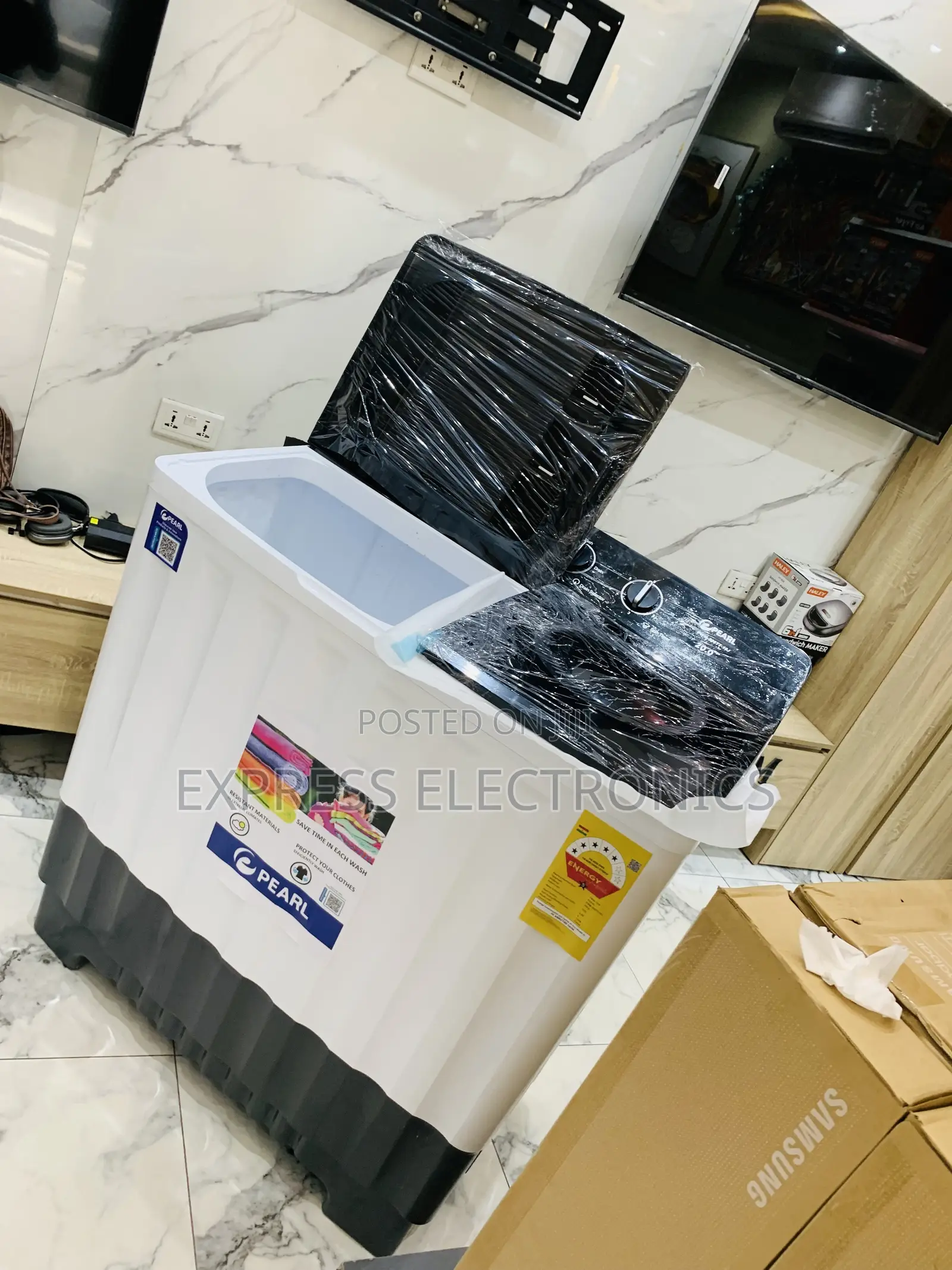 Hot  Deals Pearl 20kg Semi-Auto TwinTub Washing Machine PWM-206TT-10J