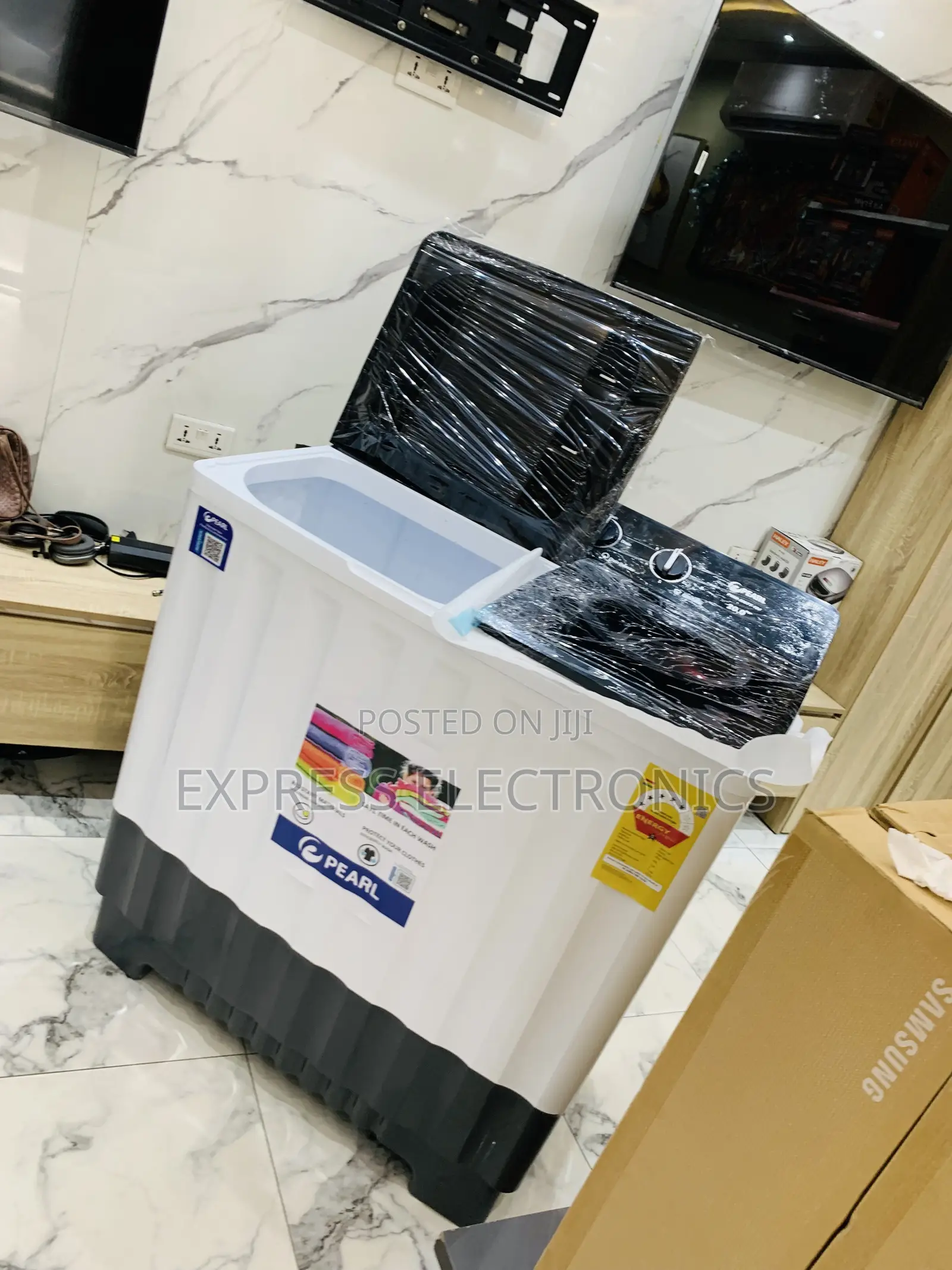 Lovely New Pearl 20kg Semi-Auto TwinTub Washing Machine PWM-206TT-10J