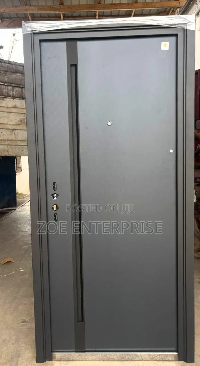Quality and Luxury 3ft Grey Security Doors