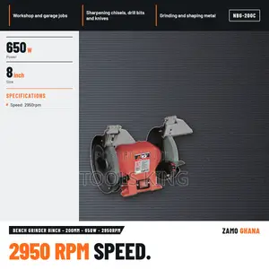 Bench Grinder 8Inch - 200Mm - 650W - 2950Rpm - NBG-200C