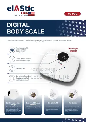 Elastic Digital Body Scale