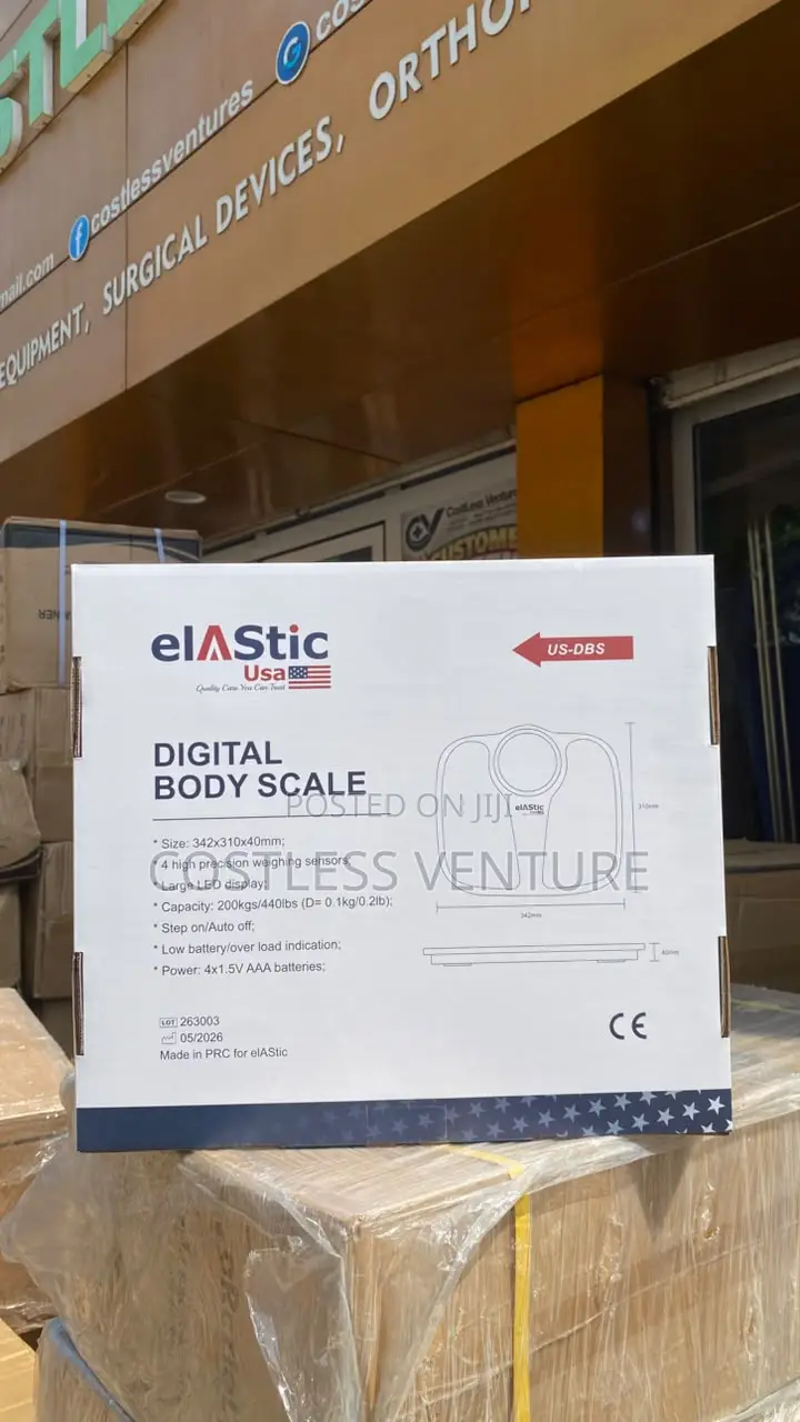 Elastic Digital Body Scale
