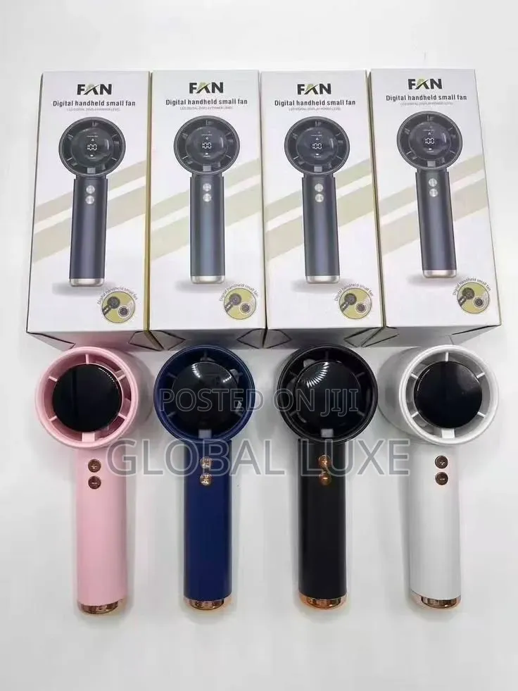 Mini Electric Fan – Portable Rechargeable Cooling Fan
