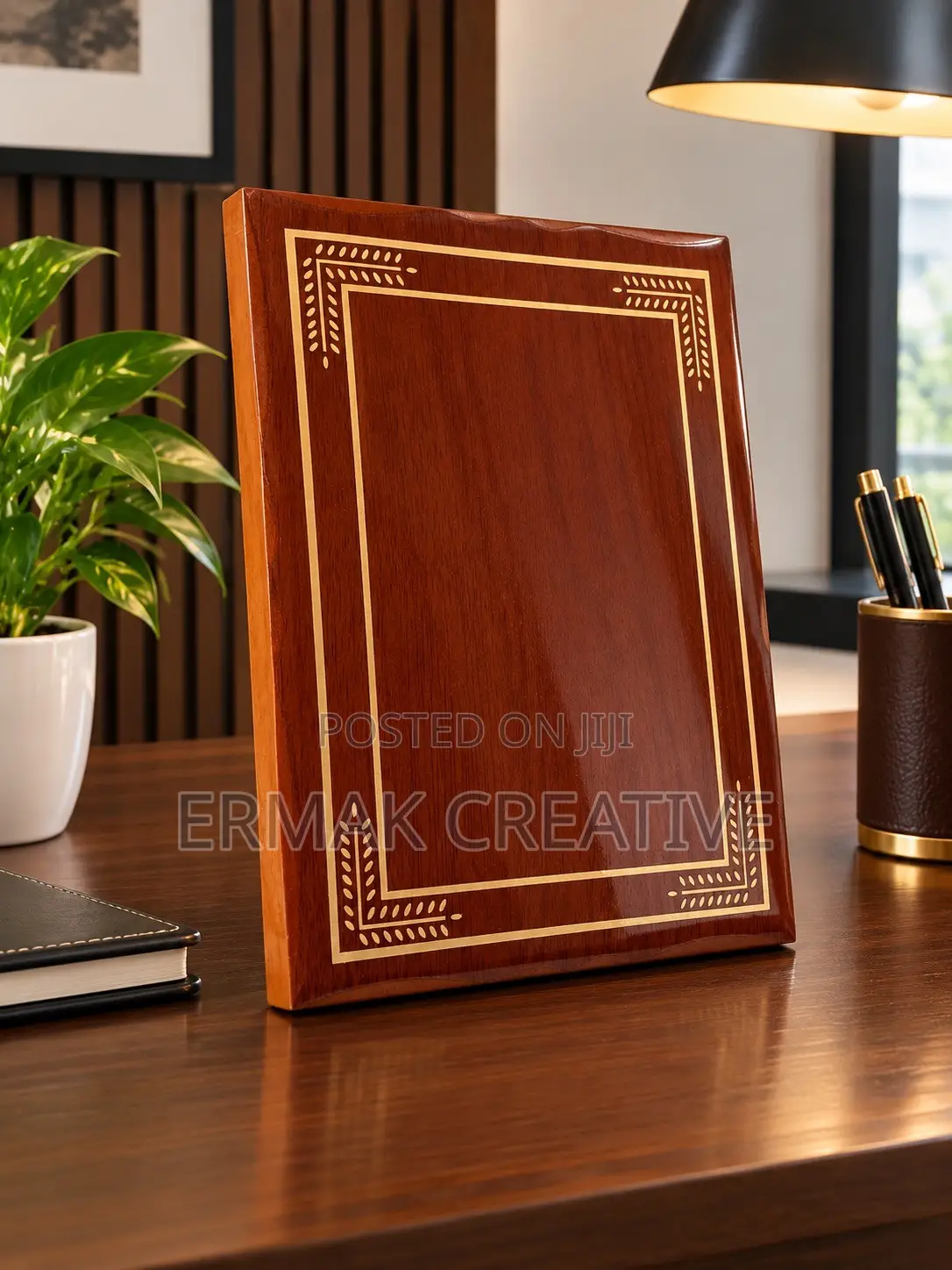 Wooden Plaque (With Case) A5